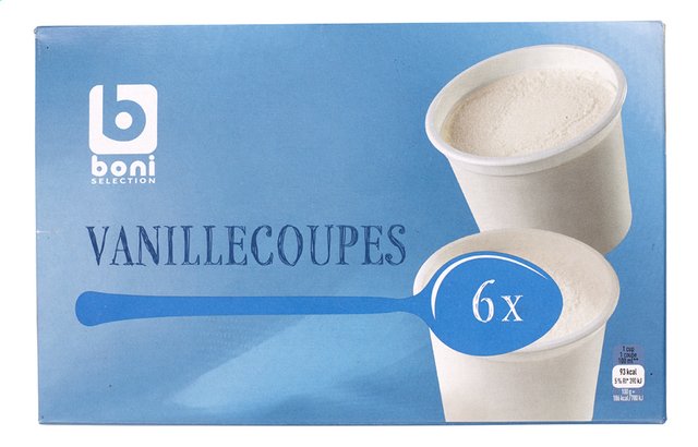 Vanille cups 100mlx6