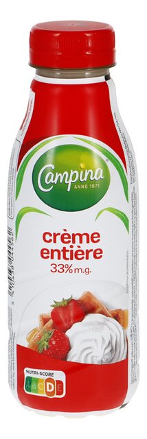 Crème 33% MG 250ml