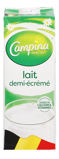 Lait demi-écrémé 1L