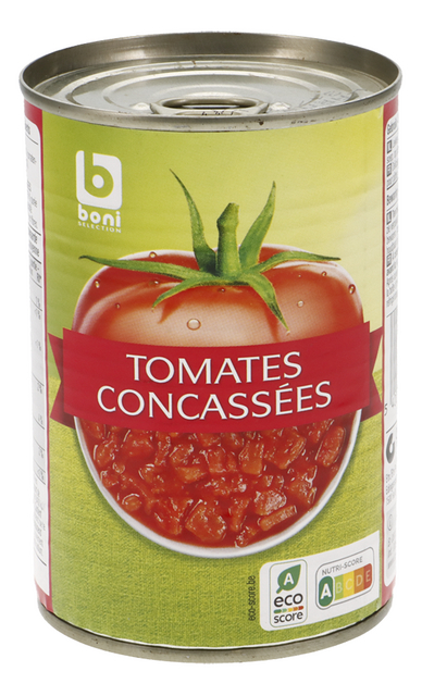 Tomates concassées 400g