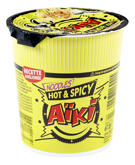 Noodles hot&spicy cup 67,5g