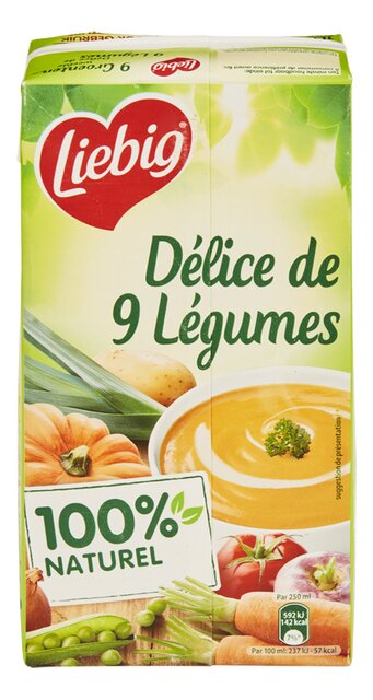 Soupe délice 9 légumes DéliSoup' 1L