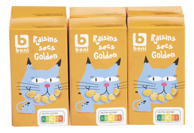 Raisins golden 25gx6