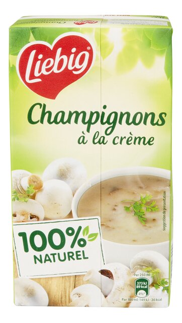 Soupe de crème champignon Délisoup 1L