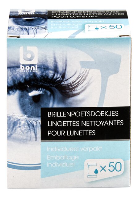 Brillenpoetsdoekjes 50st