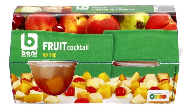 Fruitcocktail op lichte siroop 120gx4