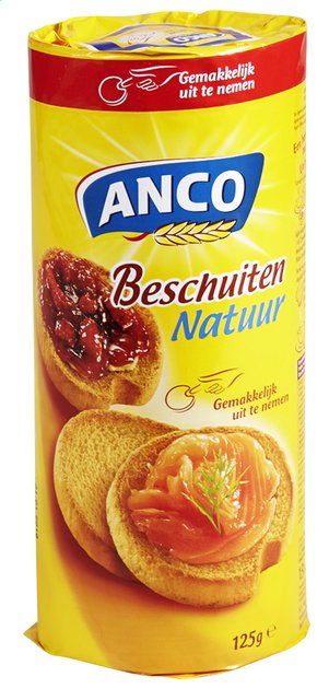 Ronde beschuiten 125g