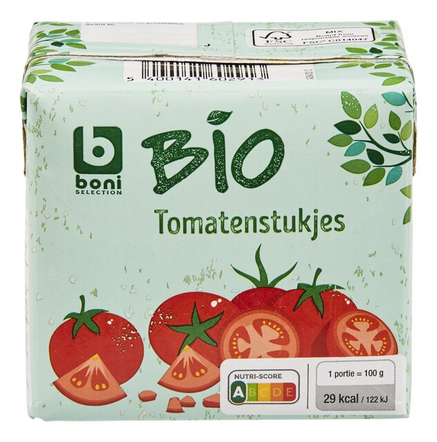 Tomatenstukjes BIO 500g