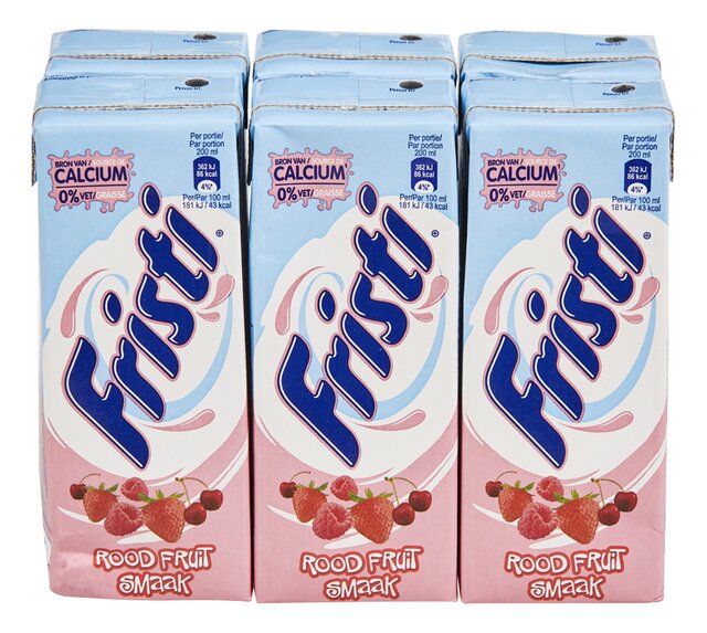 Fristi rode vruchten 200mlx6
