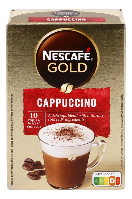 Nescafé cappuccino instantané 10p 140g