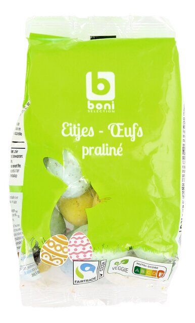 Dragee paaseitjes praliné 200g