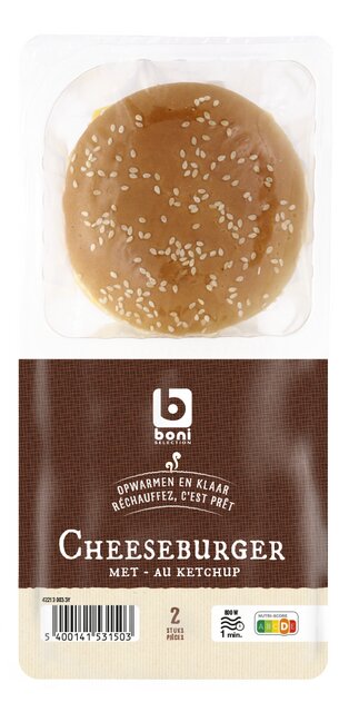 Cheeseburger 159,5g 2st 319g