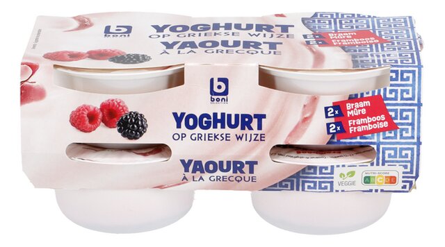 Yoghurt griekse wijze frmbs-brmb 150gx4