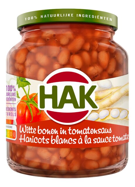 Haricots blancs à la sauce tomate 720g