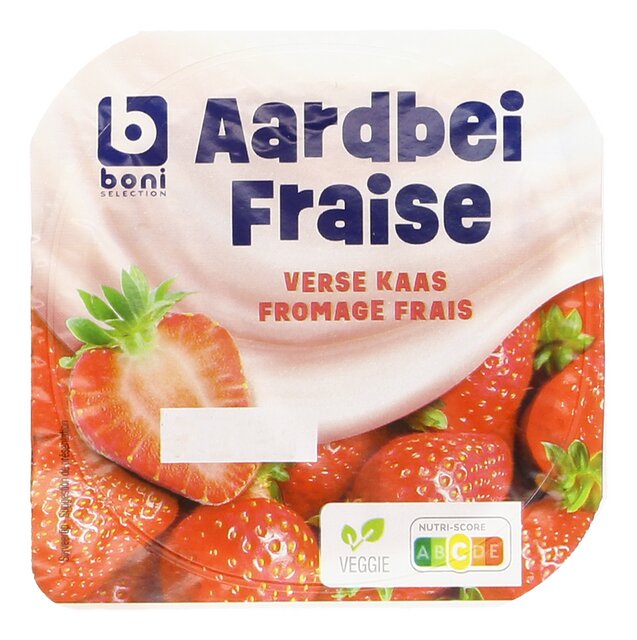 Verse kaas aardbei 180g