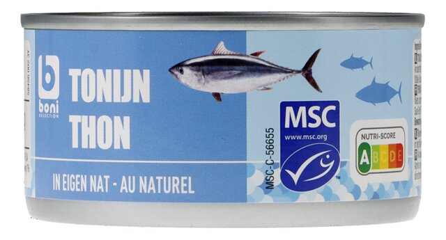 Geelvintonijn in eigen nat MSC 200g