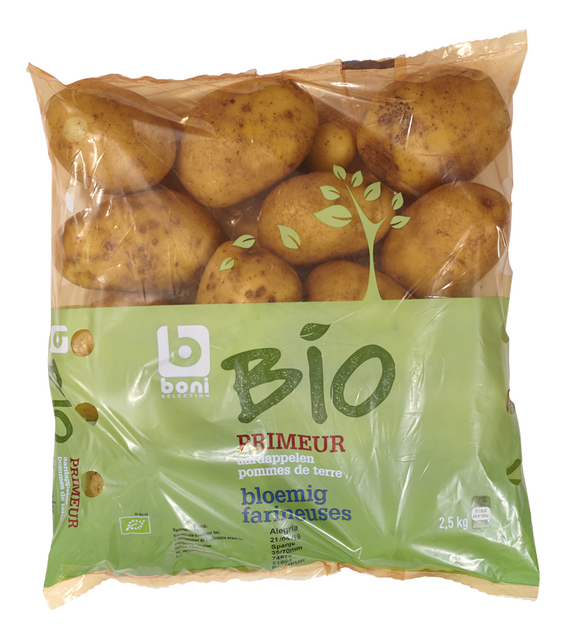 Aardappelen primeur BIO 2,5kg