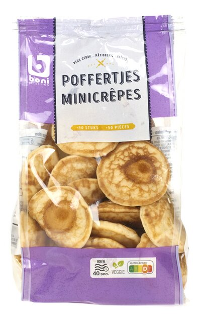 Minicrêpes ±50p 415g