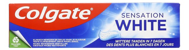 Tandpasta sensation white 75ml