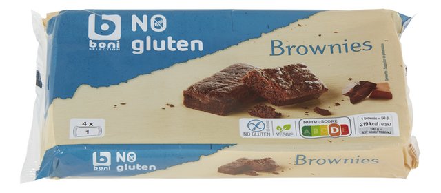 Cakes Brownies sans gluten 200g