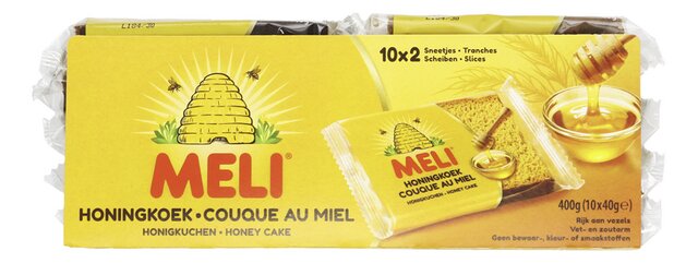 Couque au miel ind.(2tr)x10 400g