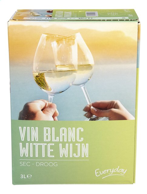 Vin blanc BIB 3L