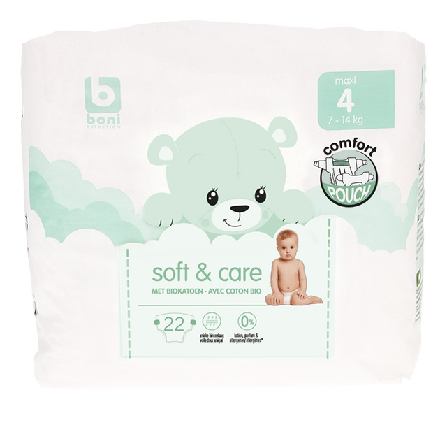 Natural care luiers 4 maxi 7-14kg 22st