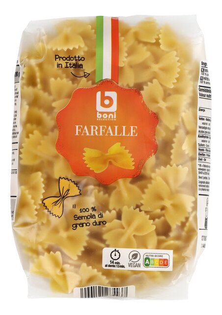 Farfalle (13' à 15') 500g
