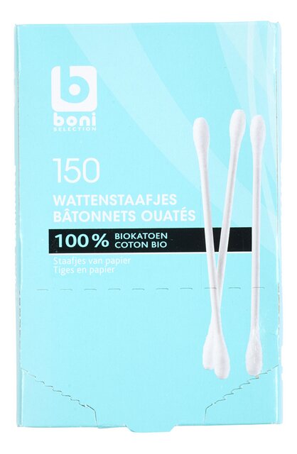 Papieren wattenstaafjes 150st