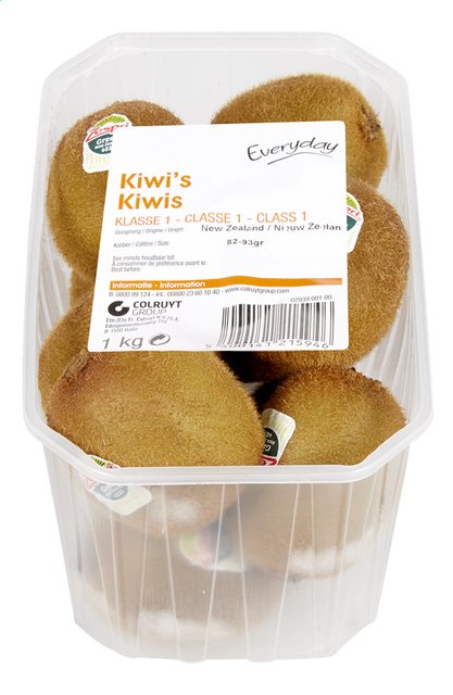 Kiwi's in schaaltje 1kg