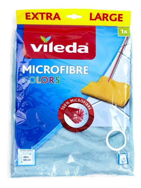 Chiffon microfibre Vileda paquet de 4 pièces sur