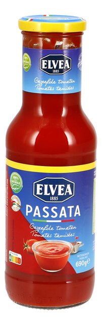 Passata van gezeefde tomaten 690g