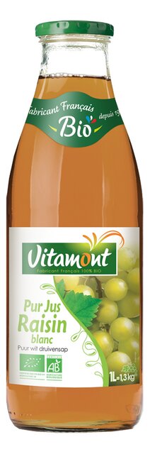 Wit druivensap BIO 1L