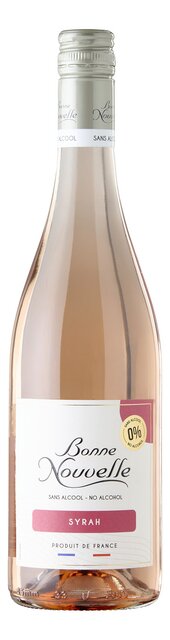 Syrah rosé alcoholvrij 75cl