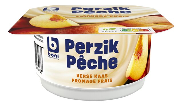 Verse kaas perzik 180g