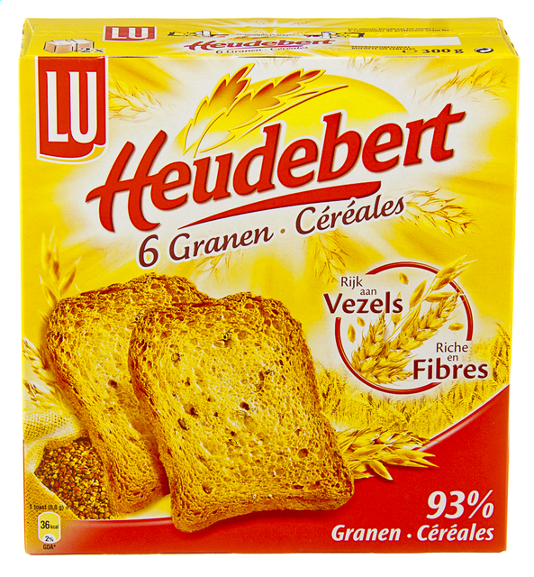 Heudebert 6 céréales 300g