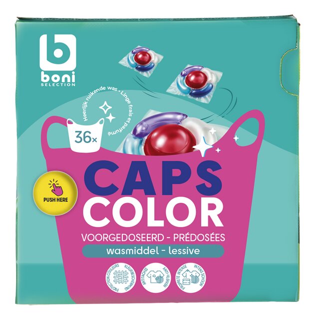 Boni capsules color lessive (36d)