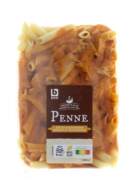 Penne kip-mascarpone 450g