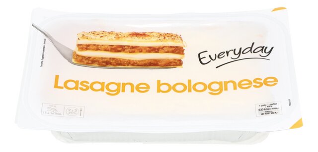 Lasagne bolognese met varkensvlees 1kg