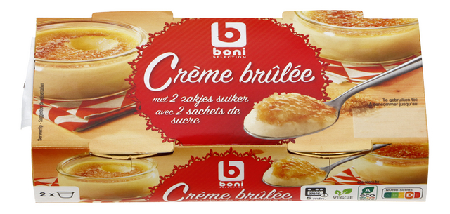 Crème brûlée 100gx2
