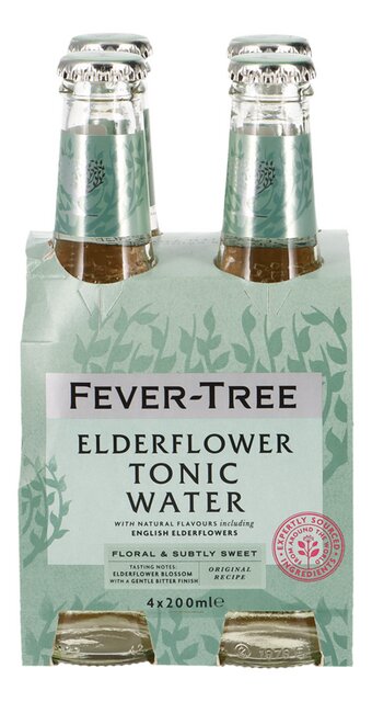Elderflower tonic 200mlx4