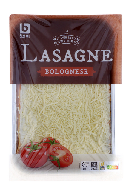 Lasagne bolognese met varkensvlees 1kg