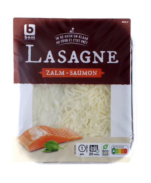 Lasagne au saumon 400g