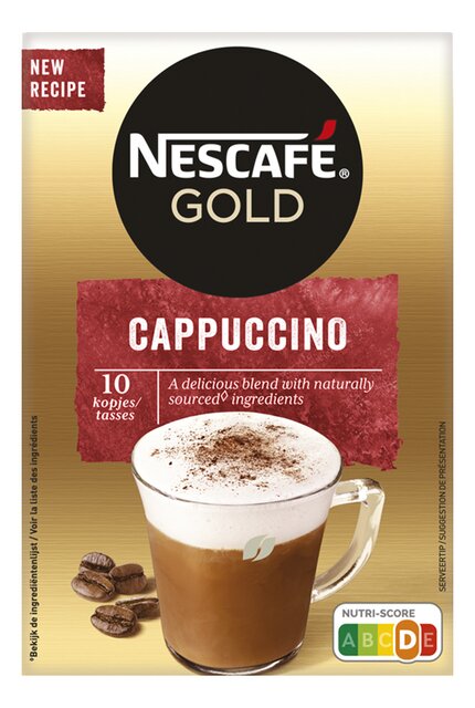 Nescafé cappuccino 10stuks 140g