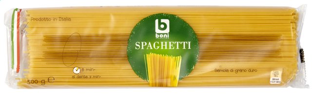 Spaghetti (7' à 8') 500g