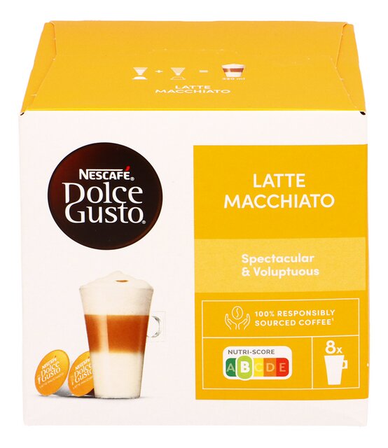 Dolce Gusto latte macchiato 16 cups