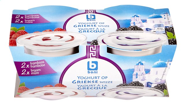 Yoghurt griekse wijze frmbs-brmb 150gx4