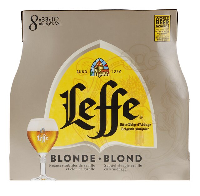 Leffe blonde 6,6% VC 33clx8