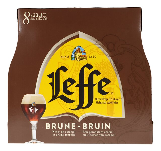 Leffe brune 6,5% VC 33clx8