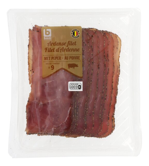 Filet de porc au poivre ±9 tranches 150g